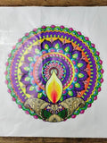 Diwali Rangoli Stickers Dipak